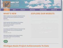 Tablet Screenshot of mrcsp.org